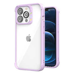 アイキューラボ iPhone 13 Pro Hybrid Cushion QCam Case - Lavender JTLEGEND JT-QC-13P-LV アイキューラボ iPhone 13 Pro Hybrid Cushion QCam Case - Lavender JTLEGEND JT-QC-13P-LV