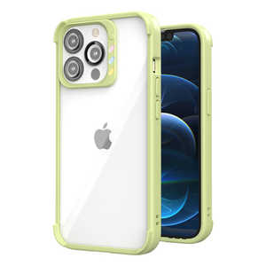 アイキューラボ iPhone 13 Pro Hybrid Cushion QCam Case - Green JTLEGEND JT-QC-13P-GR