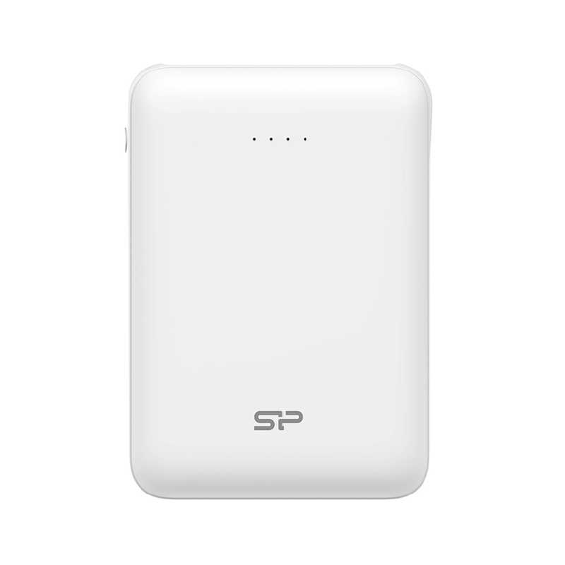 SILICONPOWER SILICONPOWER モバイルバッテリー[10000mAh/2ポート] SP10KMAPBK100CPWJE ホワイト SP10KMAPBK100CPWJE ホワイト