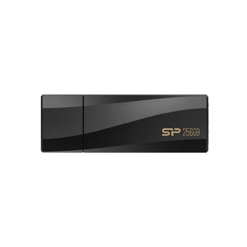 SILICONPOWER SILICONPOWER USBメモリ Blaze B07(Mac/Windows11対応) ブラック [256GB /USB TypeA /USB3.2 /キャップ式] SP256GBUF3B07V1K SP256GBUF3B07V1K