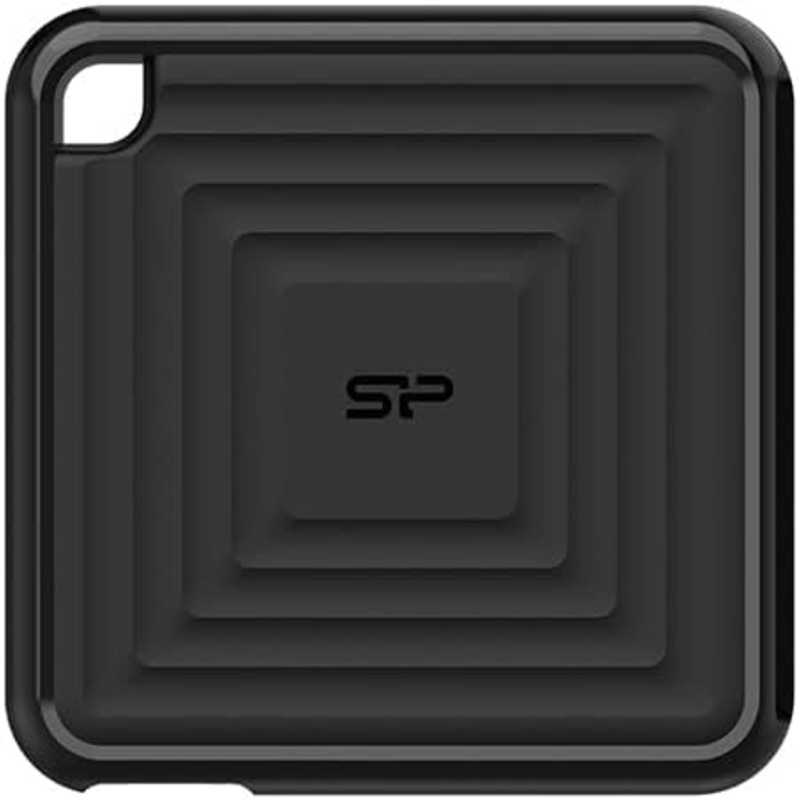 SILICONPOWER SILICONPOWER 外付けSSD USB-A接続 PC60(Android/Mac/Windows11対応) ［2TB /ポータブル型］ ブラック SP020TBPSDPC60CK SP020TBPSDPC60CK