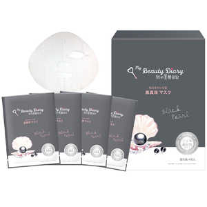 統一超商東京M 我的美麗日記 黒真珠マスク 4枚入 統一超商東京M 我的美麗日記 黒真珠マスク 4枚入