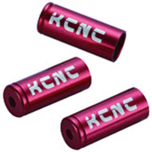 KCNC ケーブルパーツ ハウジングエンドキャップ 4mm 10PCS 220602 レッド