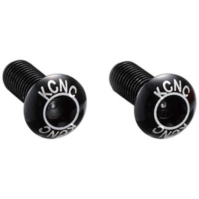 KCNC ボトルケージパーツ トルクススクリュー 2PCS 083041 ブラック の