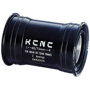 KCNC BBセット プレスフィット BB30 68/73mm スラム PF30BBシェル用 263470 ブラック