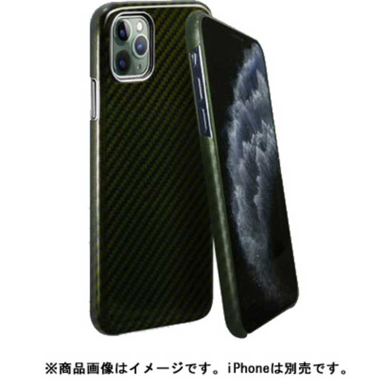 AREA AREA MonCarbon HOVERKOAT グリーン iPhone11Pro フルカーボンケース HKXI01EG グリｰン HKXI01EG グリｰン