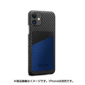 AREA MonCarbon HOVERSKIN サフィアーノブルー iPhone11 フルカーボンケース HSXI02BL ブルｰ