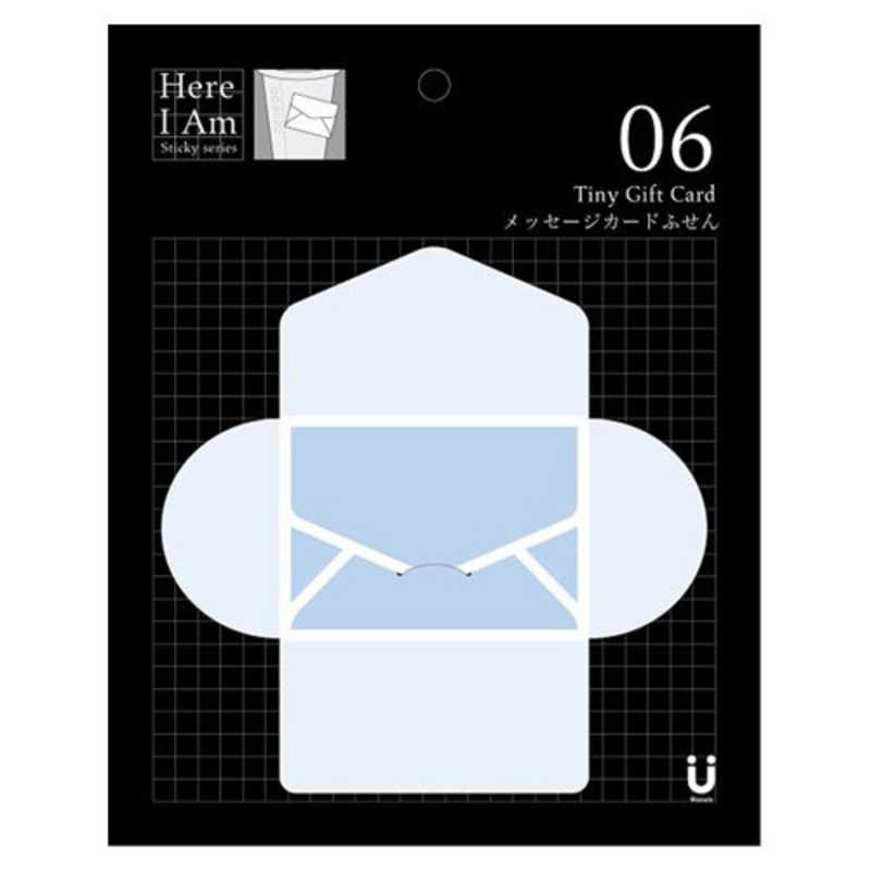 ロジック ロジック Here I Am!シリーズ メッセージカードふせん MA001116 ダッチブルー MA001116 ダッチブルー