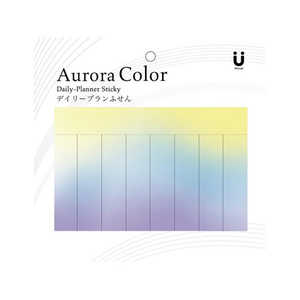 ロジック Auroraシリーズ デイリープランふせん オーロラ MA001205