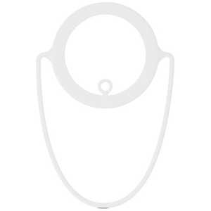 AREA Bone Collection カップタイ [ホワイト] [7cm~10cmのカップに対応] LF18082-WH ホワイト