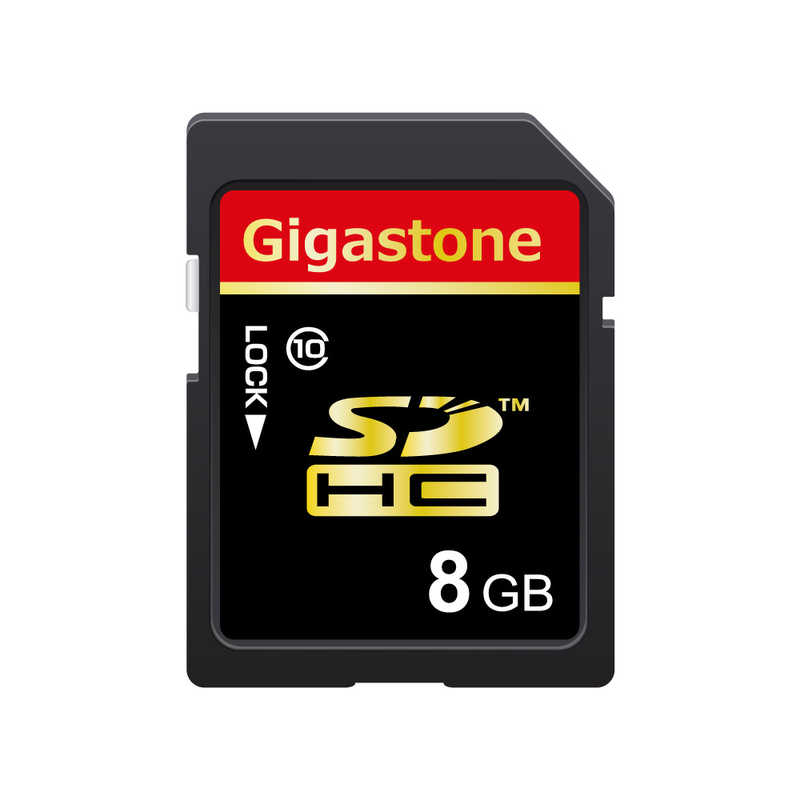 GIGASTONE GIGASTONE SDカード (Class10/8GB) 11B1404 11B1404