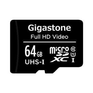 GIGASTONE microSDXCカード (Class10/64GB) GJMX/64U GIGASTONE microSDXCカード (Class10/64GB) GJMX/64U