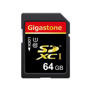 GIGASTONE SDカード (Class10/64GB) GJSX/64U GIGASTONE SDカード (Class10/64GB) GJSX/64U