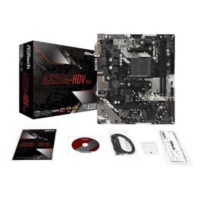 ASROCK マザーボード［MicroATX］ A320M-HDV R4.0 の通販 - カテゴリ