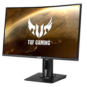 ASUS エイスース ゲーミングモニター TUF GAMING ブラック [27型 /フルHD(1920×1080) /ワイド /曲面型] VG27VQ