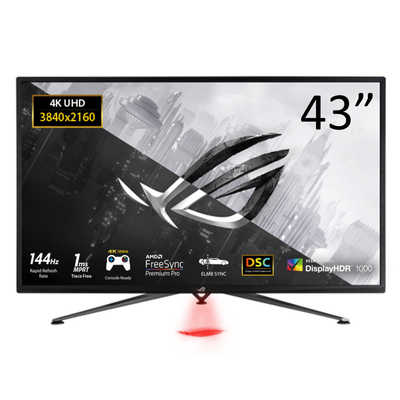 ASUS エイスース ゲーミングモニター XG43UQ 43型/ 4K(3840×2160