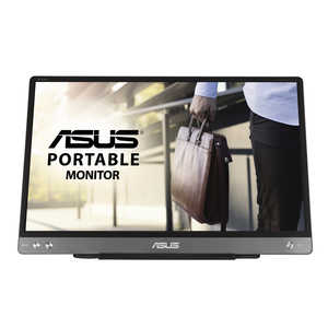 ASUS エイスース PCモニター ZenScreen ダークグレー [14.0型 /フルHD(1920×1080) /ワイド] MB14AC