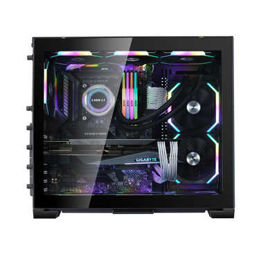 LIANLI PCケース O11 DYNAMIC MINI BLACK ブラック O11 DYNAMIC MINI