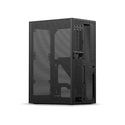 SUNNYSIDEUP PCケース［Mini-ITX］MESHLICIOUS ブラック SSU-MESHLI-BK 