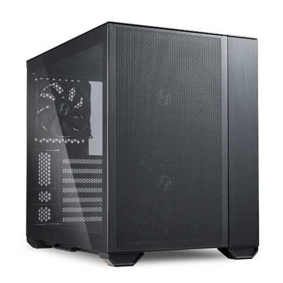 【PCケースのみ出品】LIAN LI 011 AIR MINI ブラック LIANLI PCケース O11 AIR MINI BLACK ブラック O11AIRMINIBLACK の通販