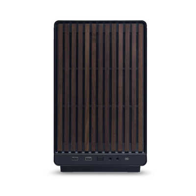 LIANLI PCケース ［Micro ATX /Mini-ITX］ ブラックウォールナット A3