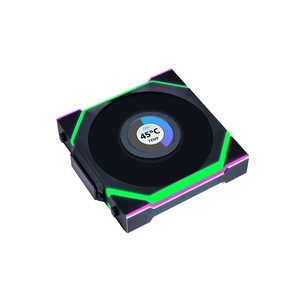 LIANLI UNI FAN SL LCD Wireless 120 BK Single Pack ブラック UF-SL120-LCD-WLS-1B LIANLI UNI FAN SL LCD Wireless 120 BK Single Pack ブラック UF-SL120-LCD-WLS-1B