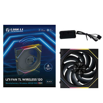Lian Li リアンリー UNI FAN TL Wireless WT LCDモデル トリプルパック