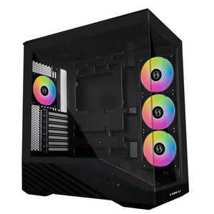 LIANLI ԥ顼쥹ߥɥ륿 ARGB120mmեܥǥ V100 ֥å VECTOR V100R Black