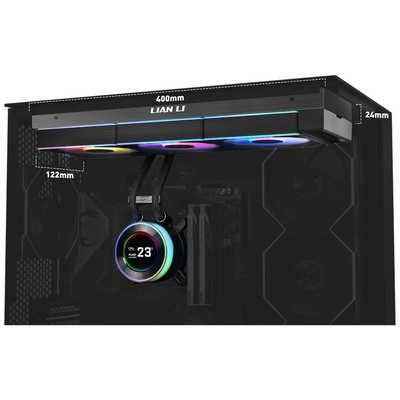 LIANLI HydroShift II LCD-C 360CL Black LL-HS2-LCD-360CL-BK の通販