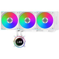 LIAN LI HydroShift II LCD-C 360CL WHITE 簡易水冷CPUクーラー LIAN