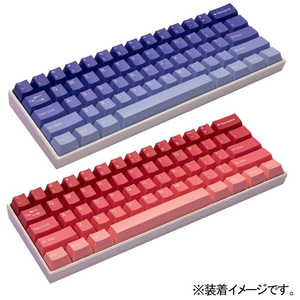 Tai-Hao Cubic ABS Type Double shot Keyset Happy Berry- Blueberry ＆ Strawberry HAPPYBERRYKEYCAPS