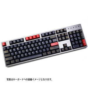 Tai-Hao 〔キーキャップ〕 英語配列 Midnight Sun Cubic ABS Double shot Keycap Set MIDNIGHTSUNKEYCAPSET