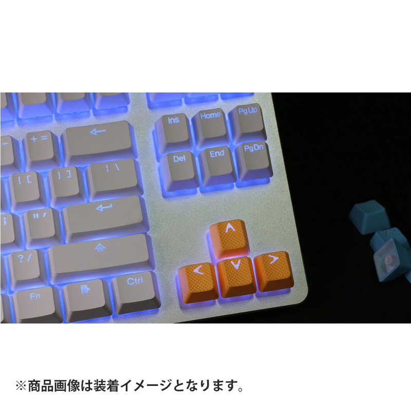 Tai-Hao Tai-Hao Tai-Hao Rubber Gaming Backlit Keycaps-8 keys Neon Orange ゲーミングキーキャップ タイハオ th-rubber-keycaps-neon-orange-8 th-rubber-keycaps-neon-orange-8