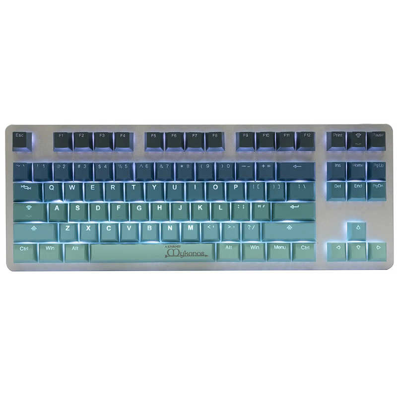 Tai-Hao Tai-Hao PBT Backlit- Mykonos 150 Keys ゲーミングキーキャップ ブルー th-mykonos-keycap-set th-mykonos-keycap-set