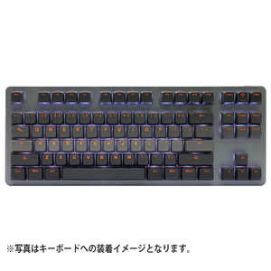 Tai-Hao BOBO PBT BACKLIT Type Smoky Dawn ゲーミングキーキャップ グレー BOBOSMOKEYDAWNKS