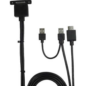 GECHIC On-Lap 1503/1102用 HDMI-A/USB-A-DOCK-PORT-CABLE/2M HDMIAUSBADOCKPORTCB