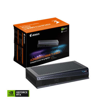 GIGABYTE AORUS 外付けGPUボックス 本体 GIGABYTE 外付GPU AORUS RTX 5060 Ti AI BOX ［GeForce RTXシリーズ