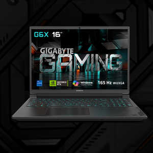 GIGABYTE ߥ󥰥Ρȥѥ G6X 16.0 /Windows11 Home /intel Core i7 /ꡧ32GB /SSD2TB 졼 G6X9KG-43JP865SH