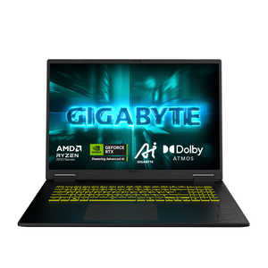 GIGABYTE Q[~Om[gp\R [ RTX 5060 / 18^ / Win11 Pro / Ryzen 7 / 16GB / SSD1TB / pŃL[{[h ] ubNX`[ GAMING A18 3VHK3