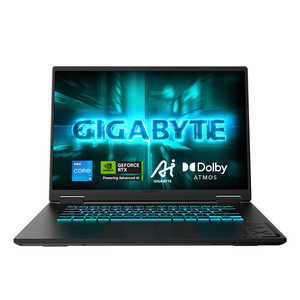 GIGABYTE �Q�[�~���O�m�[�g�p�\�R�� �u���b�N�X�`�[�� GAMING A16 CVHH3JP894SH