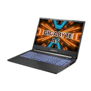 GIGABYTE ゲーミングノートパソコン [15.6型 /AMD Ryzen 9 /メモリ:16GB /SSD:512GB] A5X1CJP2130SB