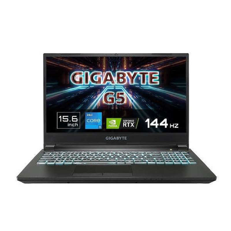 GIGABYTE GIGABYTE ゲーミングノートパソコン G5 ブラック [15.6型 /Windows11 Home /intel Core i5 /メモリ:16GB /SSD:512GB] G5 MD-51JP123SO G5 MD-51JP123SO