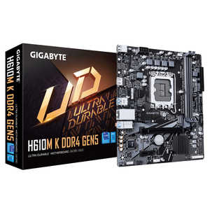GIGABYTE H610M K DDR4 GEN5 �mMicroATX�n H610MKDDR4GEN5