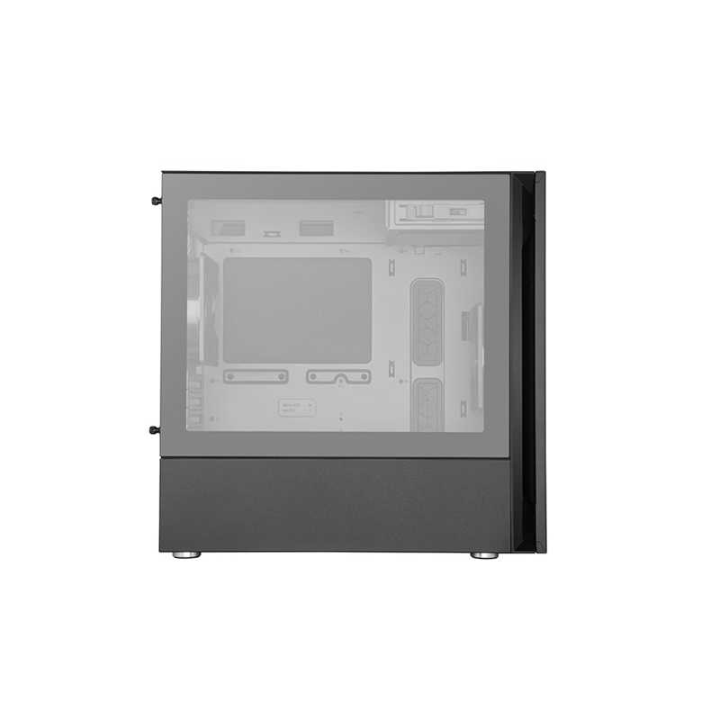 クーラーマスター クーラーマスター PCケース Silencio S400 TG ブラック MCS-S400-KG5N-S00 MCS-S400-KG5N-S00