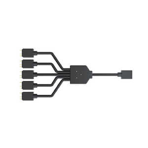 クーラーマスター 分岐ケーブル Addressable RGB 1-to-5 Splitter Cable MFX-AWHN-1NNN5-R1