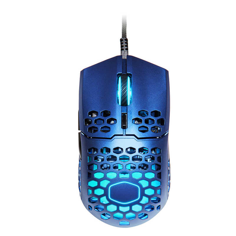 クーラーマスター クーラーマスター ゲーミングマウス 有線/ 7ボタン/ Metallic Blue Edition MM-711-MBOL1 MM-711-MBOL1