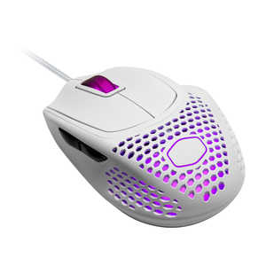 クーラーマスター ゲーミングマウス 有線/ 6ボタン/ ホワイト MM-720-WWOL1
