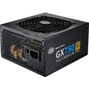 クーラーマスター PC電源 GX GOLD 750 (FULL MODULAR)［750W /ATX /Gold］ MPE-7501-AFAAG-J1