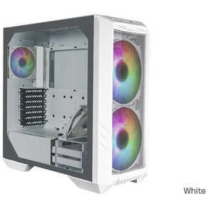 顼ޥ PCE-ATX/SSI CEB/ATX/microATX/Mini-ITXHAF 500 White H500-WGNN-S00