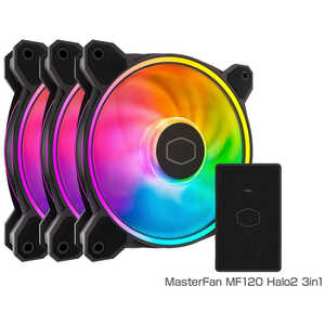 クーラーマスター MasterFan MF120 Halo2 3in1 MFL-B2DN-213P2-R2 クーラーマスター MasterFan MF120 Halo2 3in1 MFL-B2DN-213P2-R2